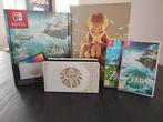Nintendo Switch Zelda editie oled. Met beide Zelda games!, Spelcomputers en Games, Avontuur en Actie, Online, 1 speler, Ophalen of Verzenden