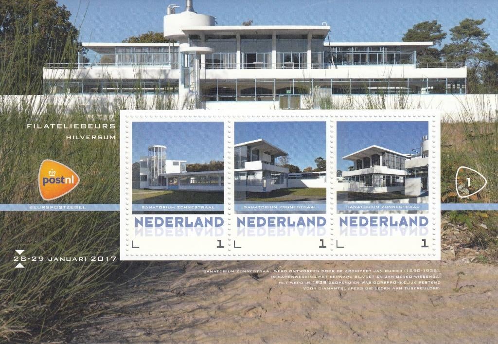 Nederland- 2017- Beurszegels-Filateliebeurs- Hilversum -1- P, Verzenden, Na 1940, Postfris