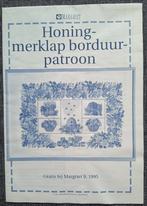 Borduurpatroon - Remy Ludolphy - Honing merklap -  IMKERS!, Ophalen of Verzenden, Nieuw, Handborduren, Patroon