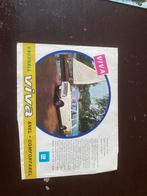 Vauxhall Viva Reclamefolder, Ophalen of Verzenden, Gelezen, Opel