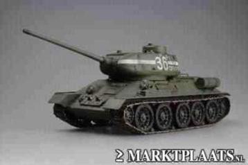 RC tank Russische T34/85 met infrarood schietfunctie nieuw beschikbaar voor biedingen