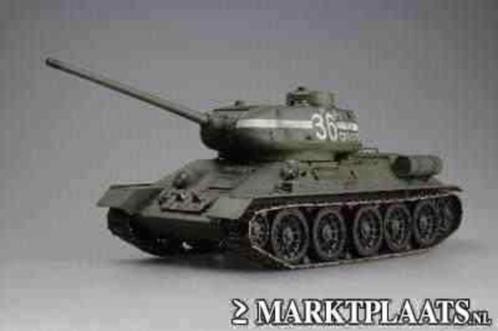 RC tank Russische T34/85 met infrarood schietfunctie nieuw, Hobby en Vrije tijd, Modelbouw | Radiografisch | Overige, Nieuw, Ophalen of Verzenden