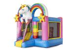 Te koop Springkussen Mini Bounce Unicorn, Hobby en Vrije tijd, Feestartikelen | Verhuur, Ophalen, Nieuw, Overige