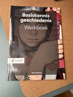 Basiskennis geschiedenis werkboek, Ophalen, Nieuw, Overige niveaus, Geschiedenis