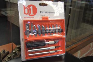 Precisiemessen set 16- delig beschikbaar voor biedingen