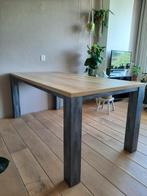 Eettafel Finn 77x179x90, Ophalen, 50 tot 100 cm, Zo goed als nieuw, Vijf personen of meer