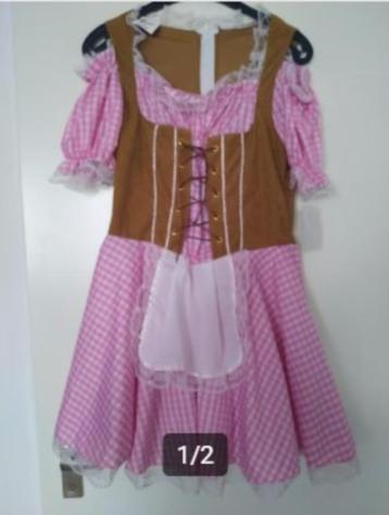 Tiroler jurk met vaste petticoat mt 36 / 38 beschikbaar voor biedingen