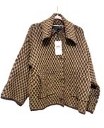 Oversized tricot jack ZARA nieuw met kaartje, Kleding | Dames, Ophalen of Verzenden, Nieuw, Maat 36 (S), Bruin