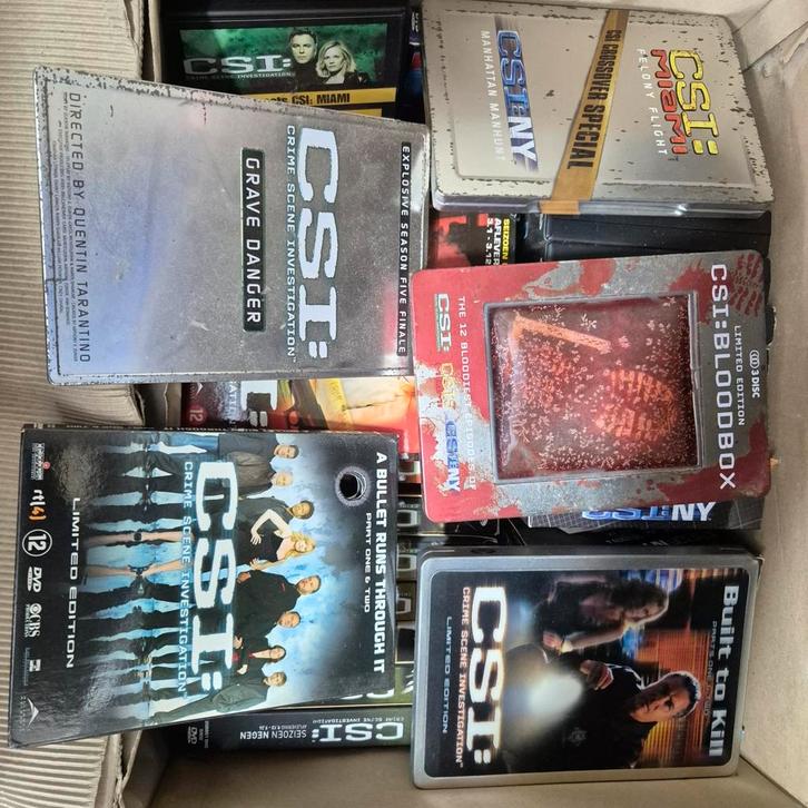 CSI Las Vegas en New York Complete Serie DVD Boxen, Cd's en Dvd's, Dvd's | Tv en Series, Gebruikt, Thriller, Boxset, Vanaf 12 jaar