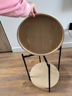 Aldi bijzet tafeltje, 45 tot 60 cm, Minder dan 55 cm, Rond, Ophalen of Verzenden