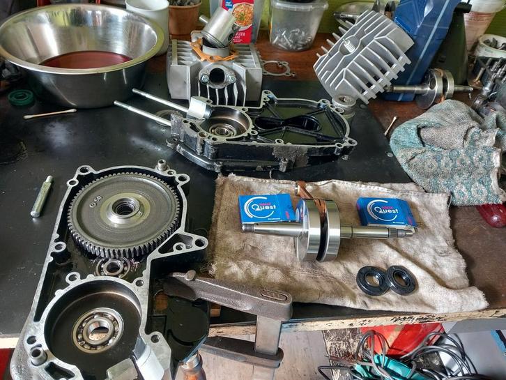 Tomos blok revisie, Fietsen en Brommers, Brommers | Tuning en Styling, Zo goed als nieuw, Ophalen of Verzenden