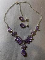 Mooie sieraden set hanger plus oorbellen, Ophalen of Verzenden, Zo goed als nieuw, Goud, Overige materialen