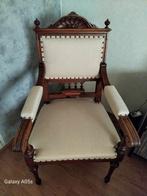 2 mooie armstoelen recent opnieuw gestoffeerd, Antiek en Kunst, Antiek | Meubels | Stoelen en Banken, Ophalen