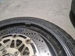 Set Dunlop Mutant 120/70-17 180/55-17 motorbanden, Ophalen of Verzenden, Gebruikt