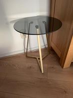 Bijzet tafeltje rond, Huis en Inrichting, Tafels | Bijzettafels, Minder dan 55 cm, Rond, Modern, Ophalen