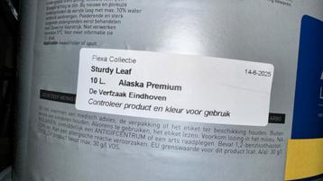 Latex Sturdy Leaf (1,5x, ca. 15 liter) beschikbaar voor biedingen