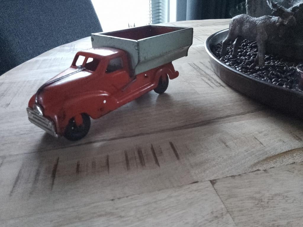 Metalen vrachtwagen Gescha West Germany 1950, Ophalen of Verzenden, Gebruikt, Bus of Vrachtwagen, Overige merken