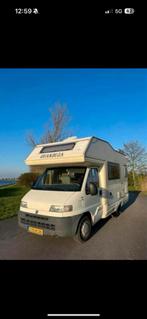 Fiat Granduca 1.9TD, Caravans en Kamperen, Campers, Standaard zit, Alkoof, Ringverwarming, Fiat
