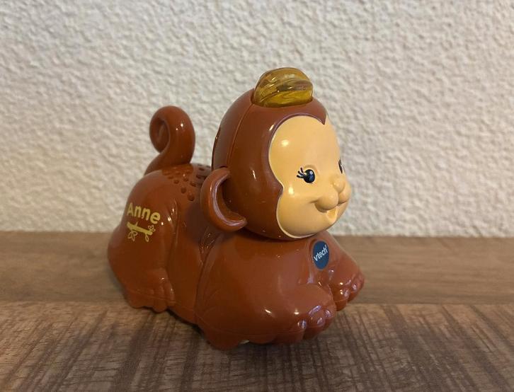 Vtech Zoef Zoef Dieren Anne Aap in PRIMA staat., Kinderen en Baby's, Speelgoed | Vtech, Gebruikt, 6 maanden tot 2 jaar, Ophalen of Verzenden
