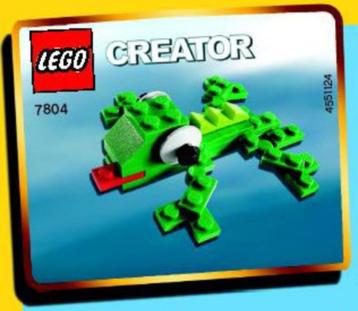 Lego | Creator |  Hagedis | 7804 beschikbaar voor biedingen