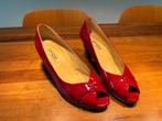 Paul Green pumps hakken rood lak 40, Pumps, Ophalen of Verzenden, Zo goed als nieuw, Rood