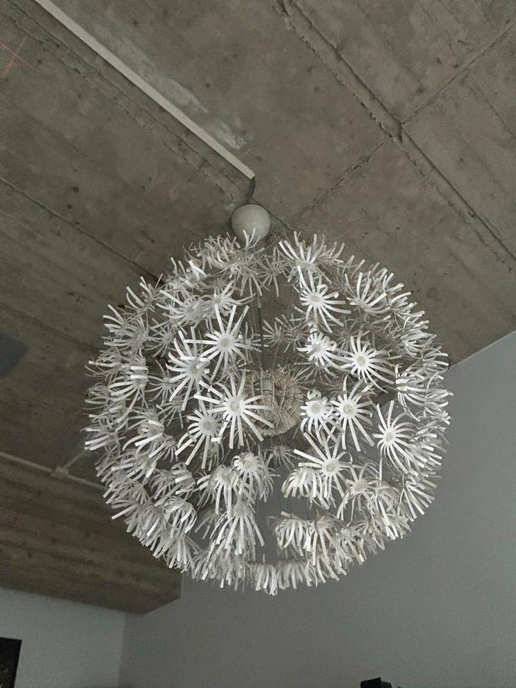 IKEA MASKROS hanglamp Ø80cm, Huis en Inrichting, Lampen | Hanglampen, Gebruikt, 75 cm of meer, Kunststof, Ophalen of Verzenden