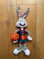 Knuffel Bugs Bunny Space Jam 2 basketbal, Ophalen of Verzenden, Gebruikt, Konijn