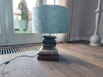 Mooie schemerlamp met groene lampenkap, Ophalen, Zo goed als nieuw, Minder dan 50 cm