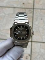 Patek philippe nautilus automatische horloge, Zwart, Ophalen of Verzenden, Zo goed als nieuw, Waterdicht
