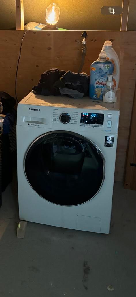 Was-droogcombinatie Samsung Add wash, Witgoed en Apparatuur, Was-droogcombinaties, Zo goed als nieuw, 6 tot 8 kg, 85 tot 90 cm