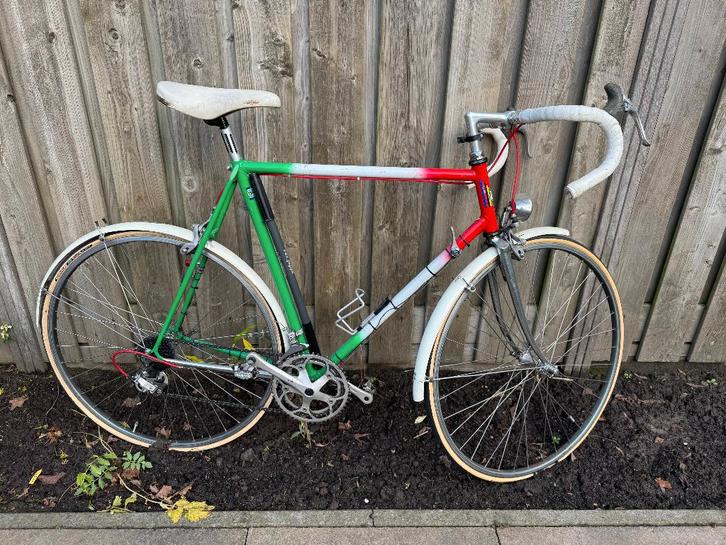 Vintage Italiaanse Racefiets Faggin, Fietsen en Brommers, Fietsen | Heren | Sportfietsen en Toerfietsen, Gebruikt, Overige merken