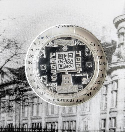 Nederland 100 jaar Muntgebouw, 5 euro zilver 2011 Proof (PP), Postzegels en Munten, Munten | Nederland, Losse munt, Euro's, Koningin Beatrix