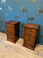 Set antieke nachtkastjes, Ophalen of Verzenden