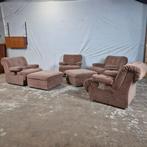 Vintage jaren 70 modulaire zithoek, sofa's, elementenbank, Ophalen, 75 tot 100 cm, Zo goed als nieuw, Ligne Roset, Italiaans design, jaren 60 80 zetel