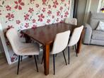 Kersenhout eettafel, Huis en Inrichting, Tafels | Eettafels, Ophalen, 50 tot 100 cm, Zo goed als nieuw, Vijf personen of meer