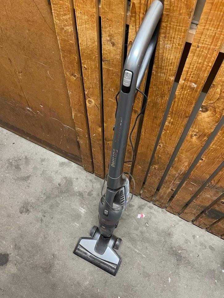 Philips Steelstofzuiger 18V - Goed Werkend!, Witgoed en Apparatuur, Stofzuigers, Gebruikt, Stofzuiger, Minder dan 1200 watt, Reservoir