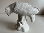 Collectors Item HEREND Hongarije Papegaai Wit Porselein, Antiek en Kunst, Antiek | Porselein, Ophalen of Verzenden