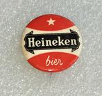 Vintage Heineken Bier Button, Ophalen of Verzenden, Gebruikt, Merk, Button