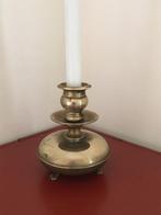 Koperen kandelaar met 3 leeuwenpootjes Louis XIV, Ophalen of Verzenden, Koper