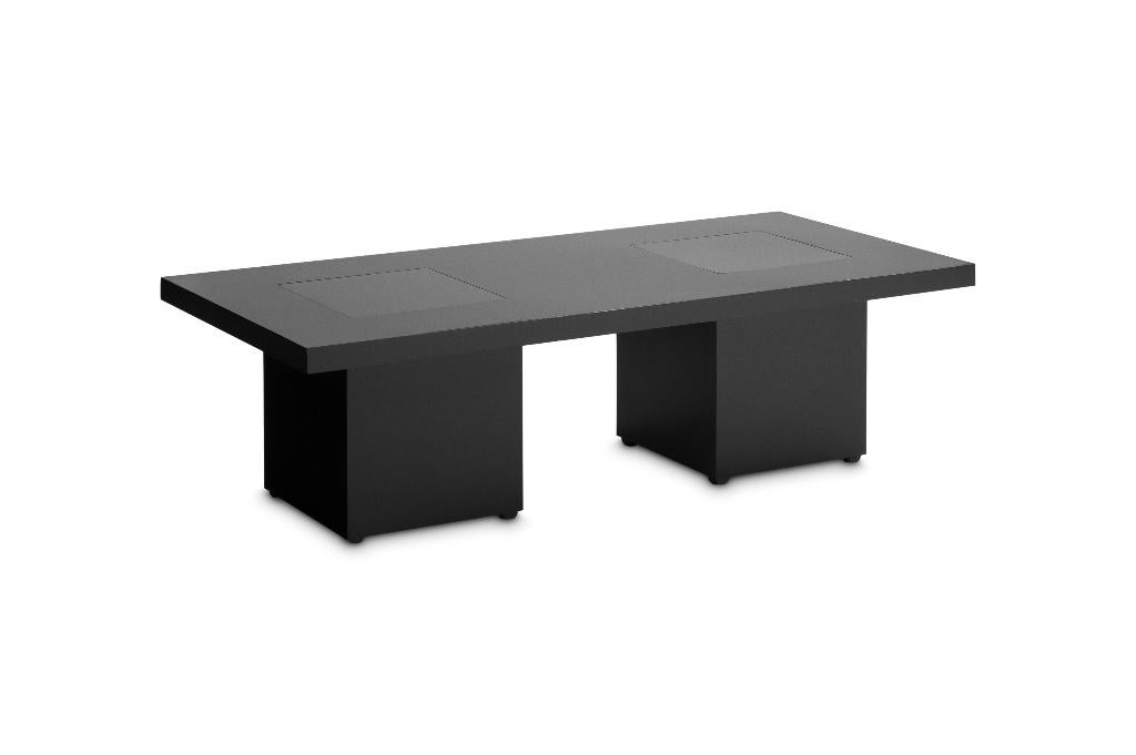Dubbele salontafel 180 x 82 x 51 cm (per 4 stuks), Ophalen, Gebruikt, 50 tot 75 cm, 50 tot 100 cm