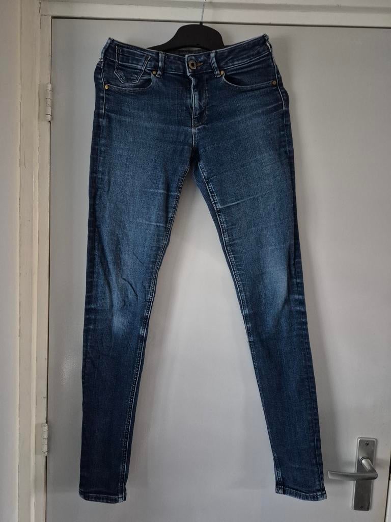 Scotch&Soda Skinny Jeans Maat 27/34 - Donkerblauw, Scotch&Soda, Blauw, Ophalen of Verzenden, W27 (confectie 34) of kleiner