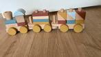 Little dutch houten blokken trein, Kinderen en Baby's, Speelgoed | Houten speelgoed, Ophalen, Zo goed als nieuw, Overige typen