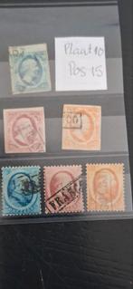 Postzegels nederland 1852-1854 bieden, Ophalen of Verzenden, Nederland