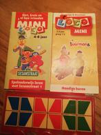 Mini loco tegeldoos met 2 boekjes, 4-6 jaar, Kinderen en Baby's, Speelgoed | Educatief en Creatief, Ophalen of Verzenden, Zo goed als nieuw