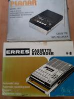 2 oude casette recorders, Ophalen of Verzenden