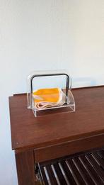 Guzzini Space Age servethouder – servettenhouder, Huis en Inrichting, Minder dan 50 cm, Gebruikt, Overige kleuren, Ophalen of Verzenden