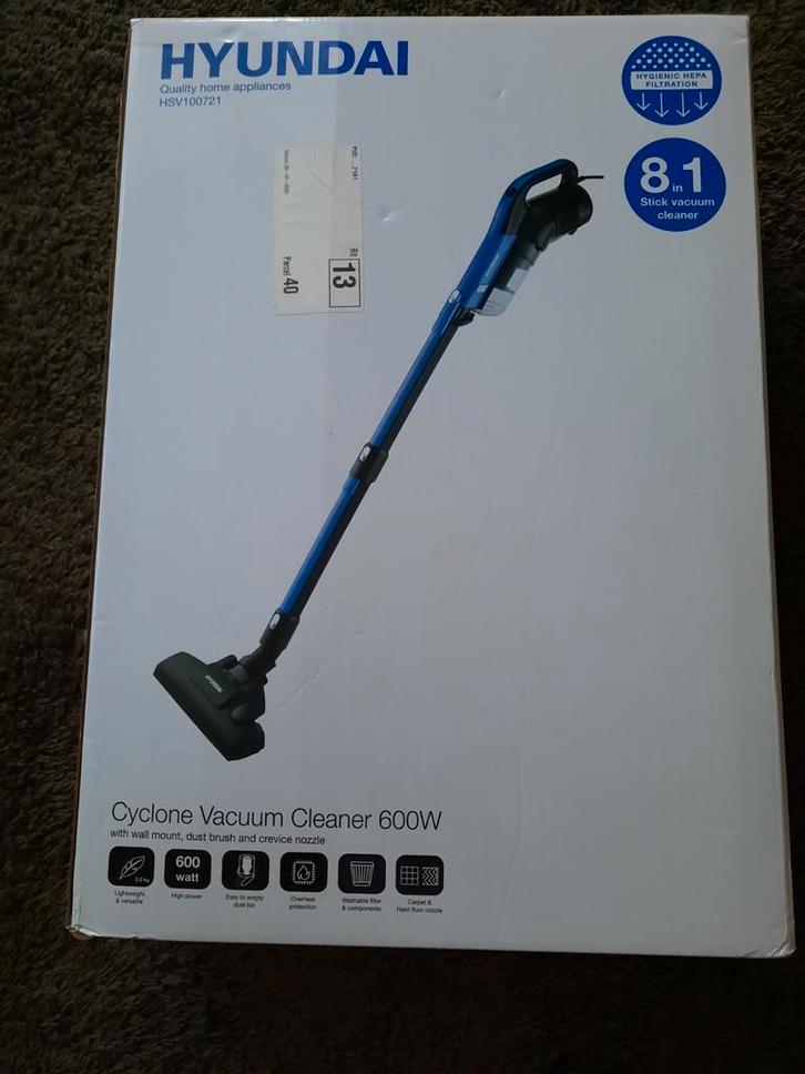 Hyundai Cyclone Vacuüm Cleaner 600 Watt - nieuw., Witgoed en Apparatuur, Stofzuigers, Nieuw, Stofzuiger, Minder dan 1200 watt