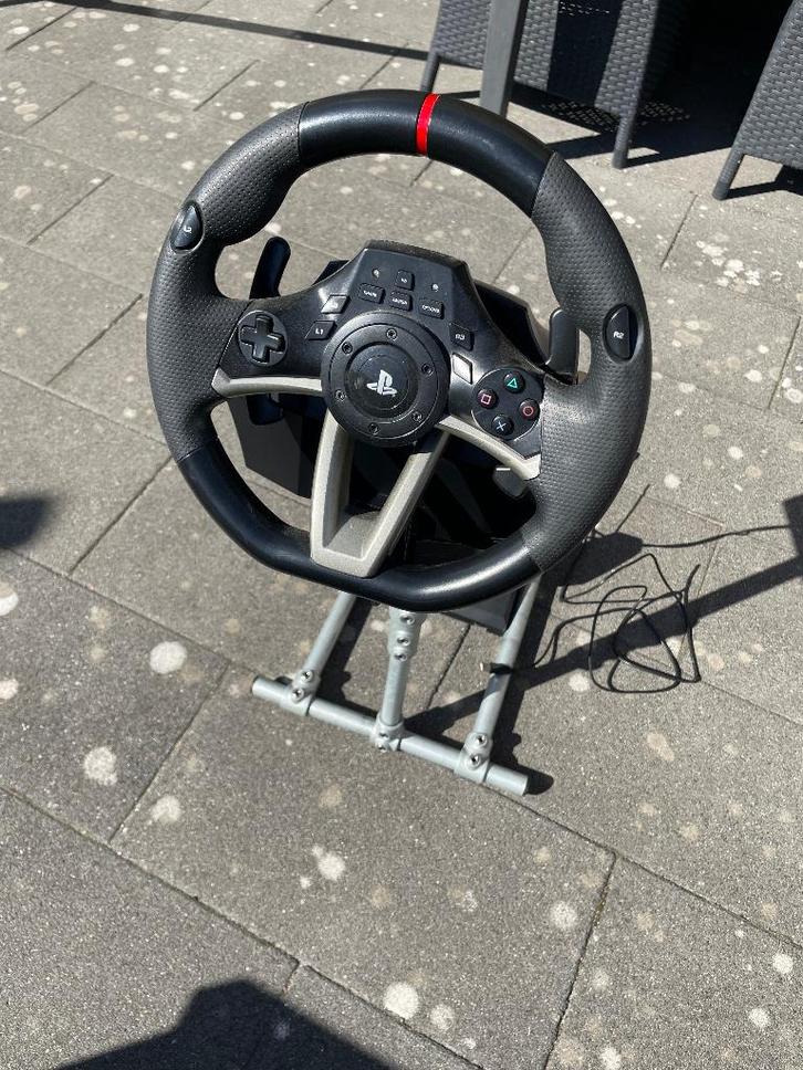 Playstation race stuur, Spelcomputers en Games, Spelcomputers | Sony PlayStation Consoles | Accessoires, Zo goed als nieuw, PlayStation 3