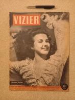 artikel en cover   DEANNA DURBIN  -Vizier juni 1947, Verzamelen, Verzenden, Gebruikt, Boek, Tijdschrift of Artikel