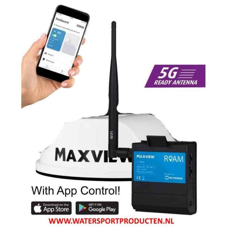 Maxview Roam mobile 4G/5G / WiFi-Antenne inkl. Router, Watersport en Boten, Navigatiemiddelen en Scheepselektronica, Nieuw, Communicatie